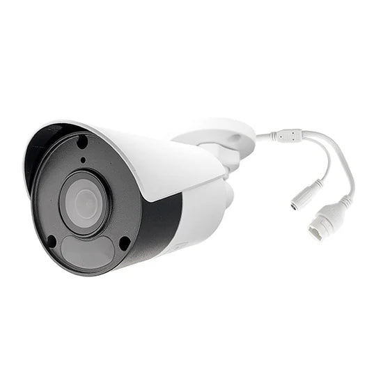 8MP 4K UltraHD NDAA-Compliant Weatherproof Bullet IP Security Camera with 2.8mm Fixed Lens and a Built-In Microphone (U1-8MP-B2)