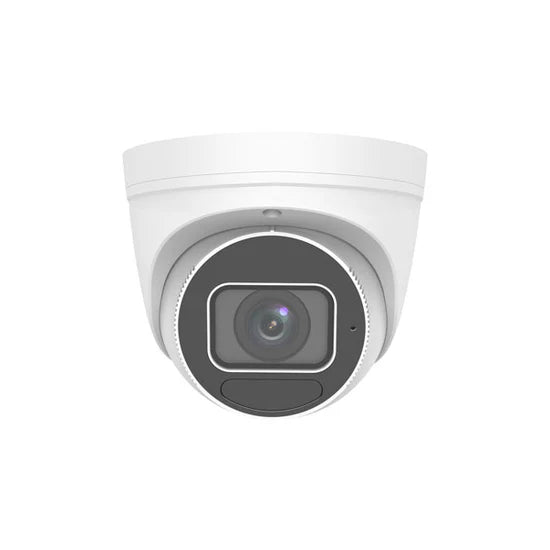 4K UltraHD (8MP) Prime I NDAA Compliant Weatherproof Turret IP Security Camera with a 2.8-12mm Motorized Lens and LightHunter Technology (U1-8MP-TZ1)
